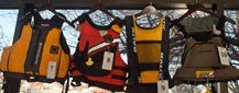 Four Paddlesport Life Jackets Four Paddlesport Life Jackets