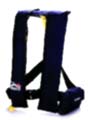 an inflatable life jacket
